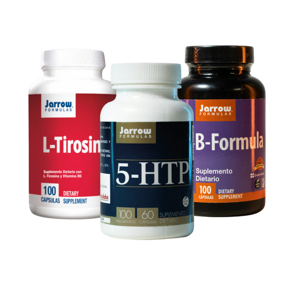 Combo B-formula + L-Tirosine + 5 HTP