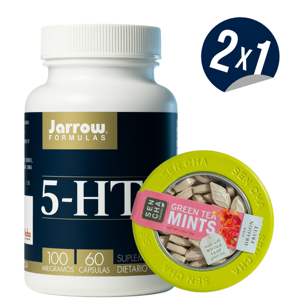 5-HTP + mentas de Té Matcha