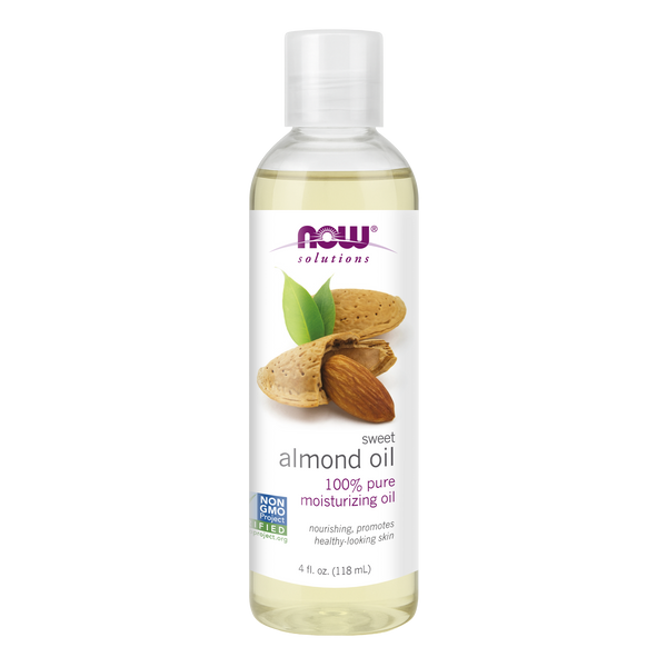 Sweet Almond Oil - 4 Oz Now foods