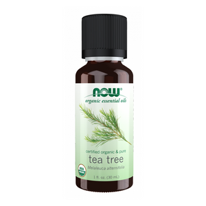 ORGANIC TEA TREE OIL 1 oz- Now foods